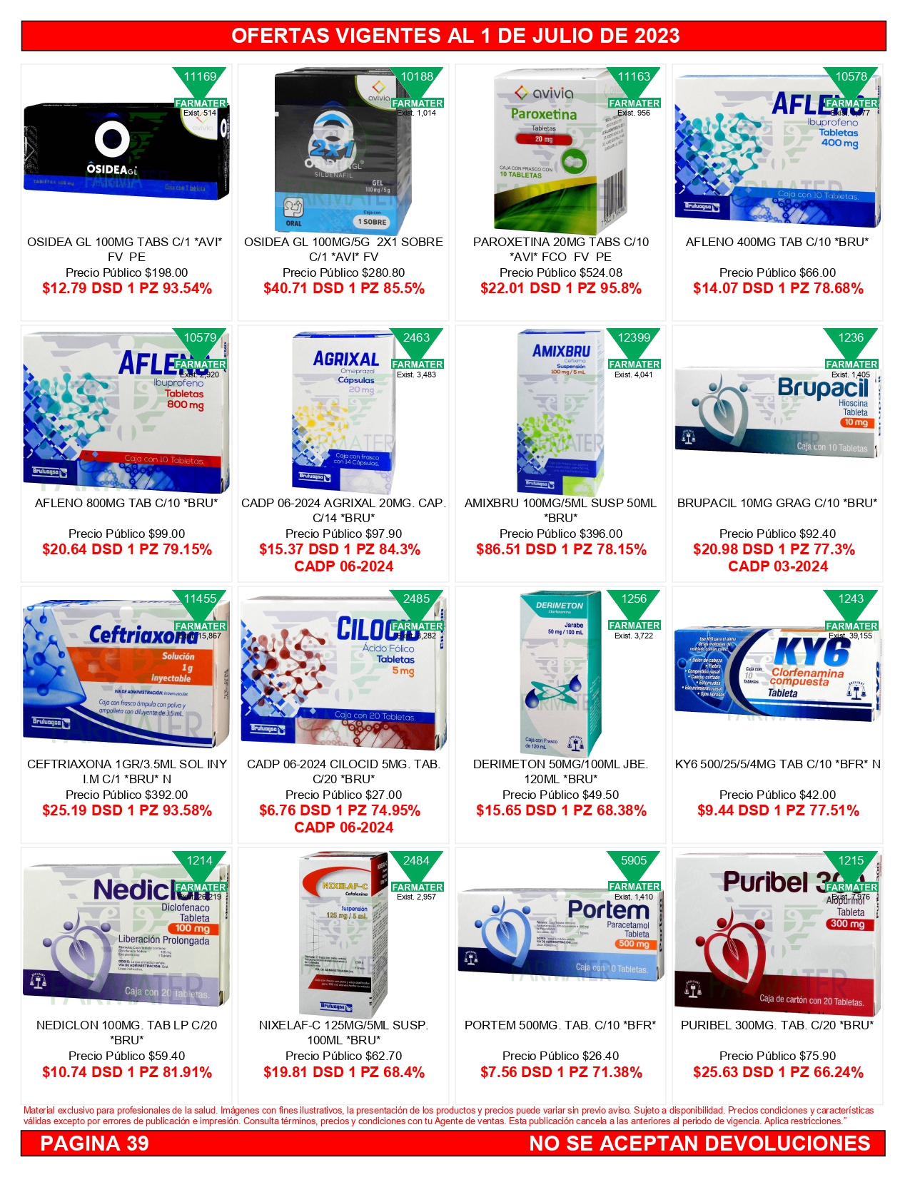 Catalogo Farmater Julio